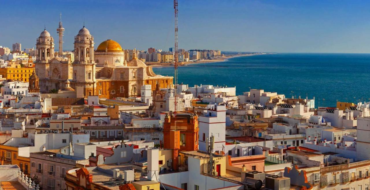 Cdz - Atico Tavira Two Private Terraces With Great Views Apartment Cadiz Bagian luar foto