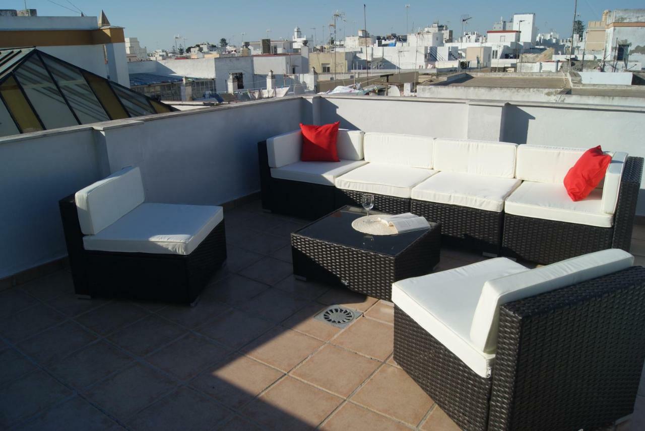 Cdz - Atico Tavira Two Private Terraces With Great Views Apartment Cadiz Bagian luar foto