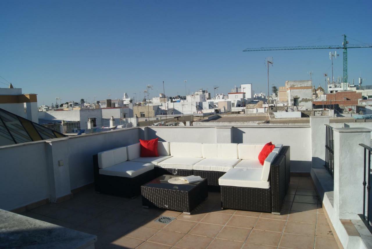 Cdz - Atico Tavira Two Private Terraces With Great Views Apartment Cadiz Bagian luar foto