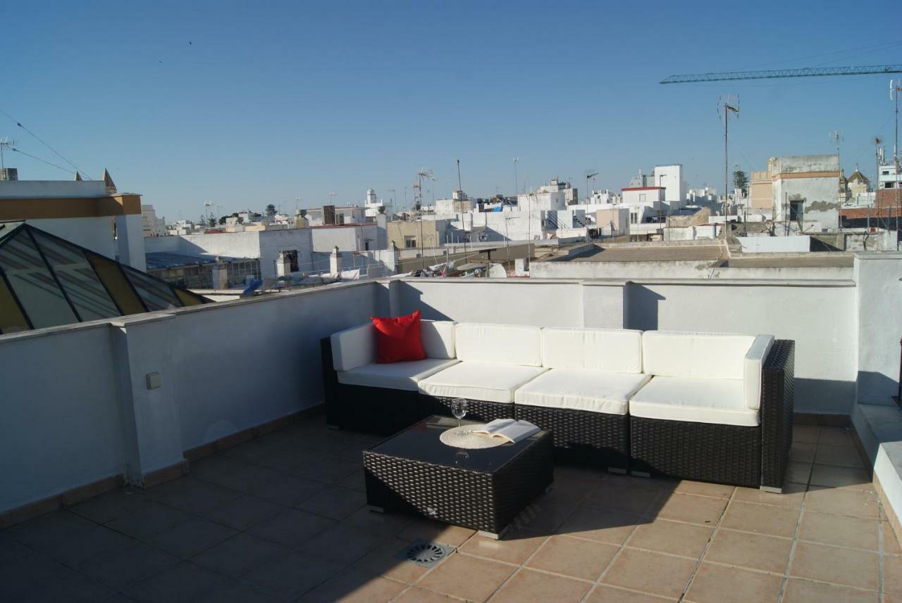Cdz - Atico Tavira Two Private Terraces With Great Views Apartment Cadiz Bagian luar foto