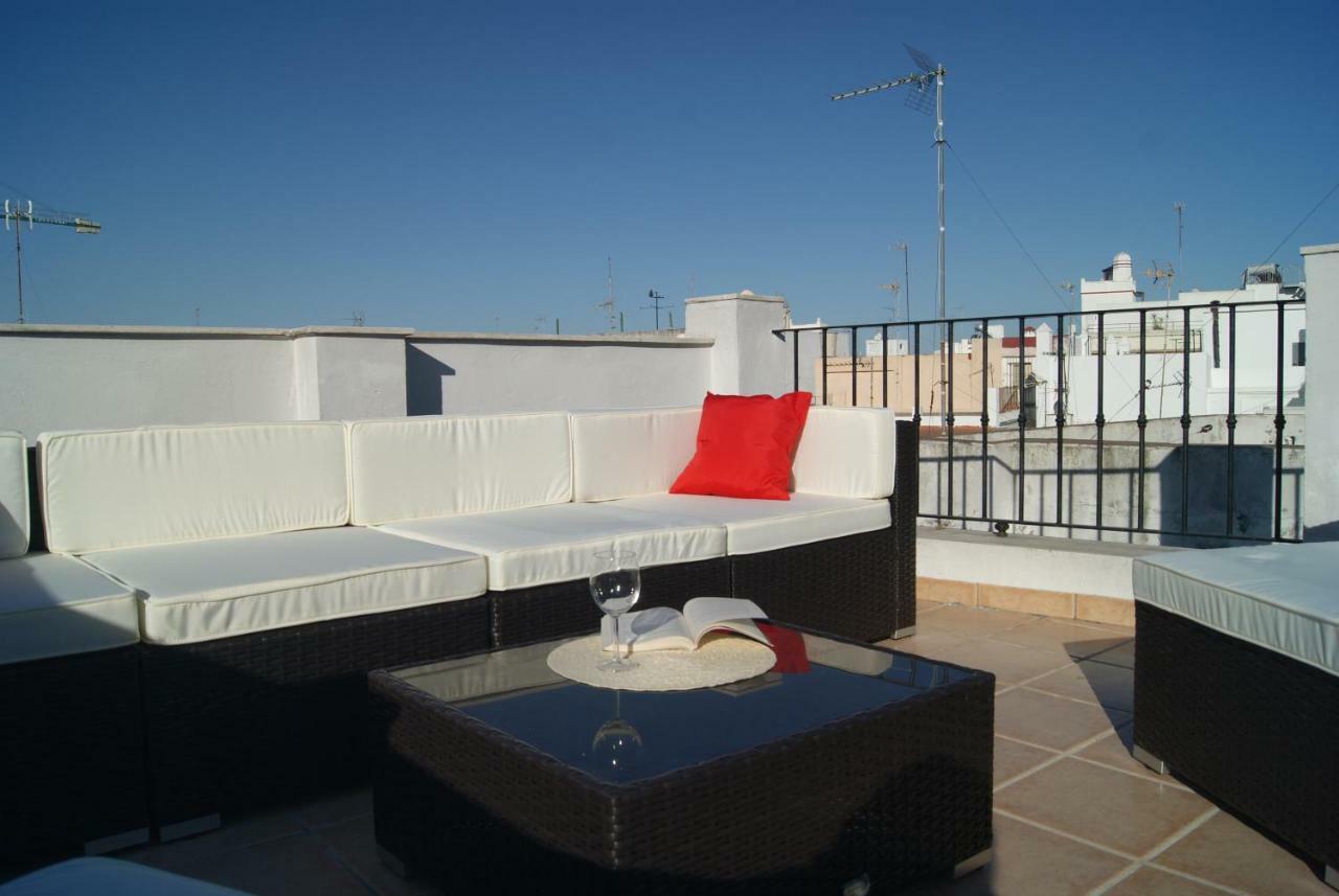 Cdz - Atico Tavira Two Private Terraces With Great Views Apartment Cadiz Bagian luar foto