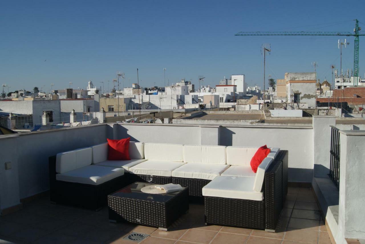Cdz - Atico Tavira Two Private Terraces With Great Views Apartment Cadiz Bagian luar foto